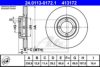 ATE 24.0113-0172.1 Brake Disc
